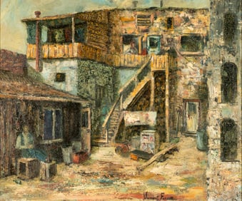 Vincent Farrell, 1928-2008, Balconies and Stairwells