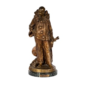 After Georges van der Straeten, 1856 - 1928, Pierrot Moqueur