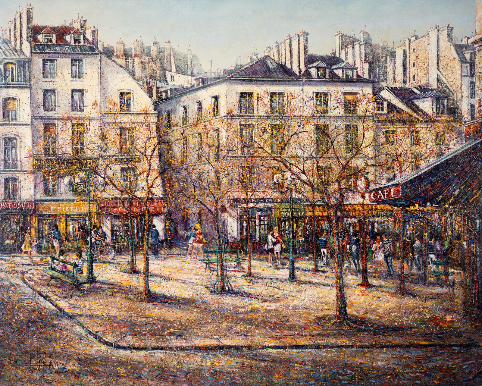 Guy Dessapt, B. 1938, Place de la Contrescarpe (1 of 13)