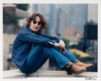 Bob Gruen, B. 1945, John Lennon, NYC, 1974