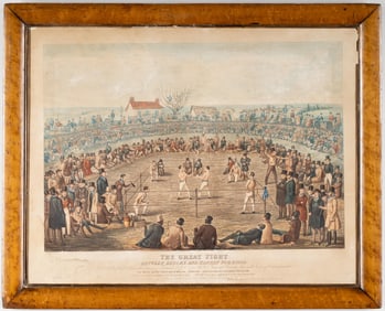 Charles Hunt (British, 1803-1877): Boxing Match