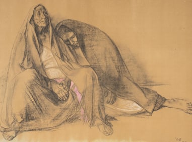 Francisco Zuniga, Mexican 1912-1998, Women Seating