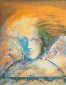 Hank Laventhol, 1927-2001, Untitled (Abstract Portrait)