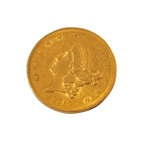 Bob Newhart: 1851 $20 Liberty Head Double Eagle Gold Coin