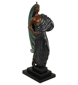 Romain De Tirtoff (Erte), Russian/ French 1892-1990, Beauty and The Beast