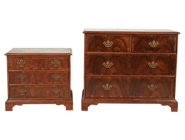 Two John Widdicomb Chests