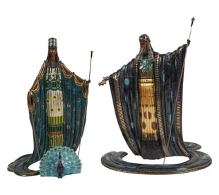 Romain De Tirtoff (Erte), Russian/ French 1892-1990, Hera and Zeus