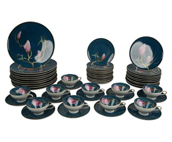 A Heinrich and Co. Bavarian Porcelain Service