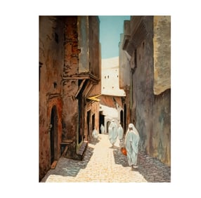 An Algerian Street Scene