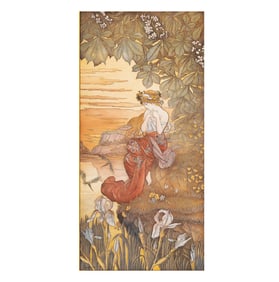 E. Charles Lucas, French (1871?1930), Dragonfly