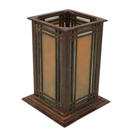A George Grant Elmslie Leaded Glass Shade/Fixture