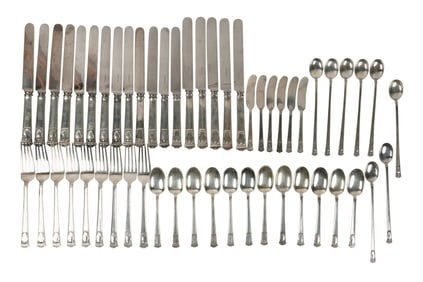 A Tiffany & Co. Sterling San Lorenzo Flatware Service