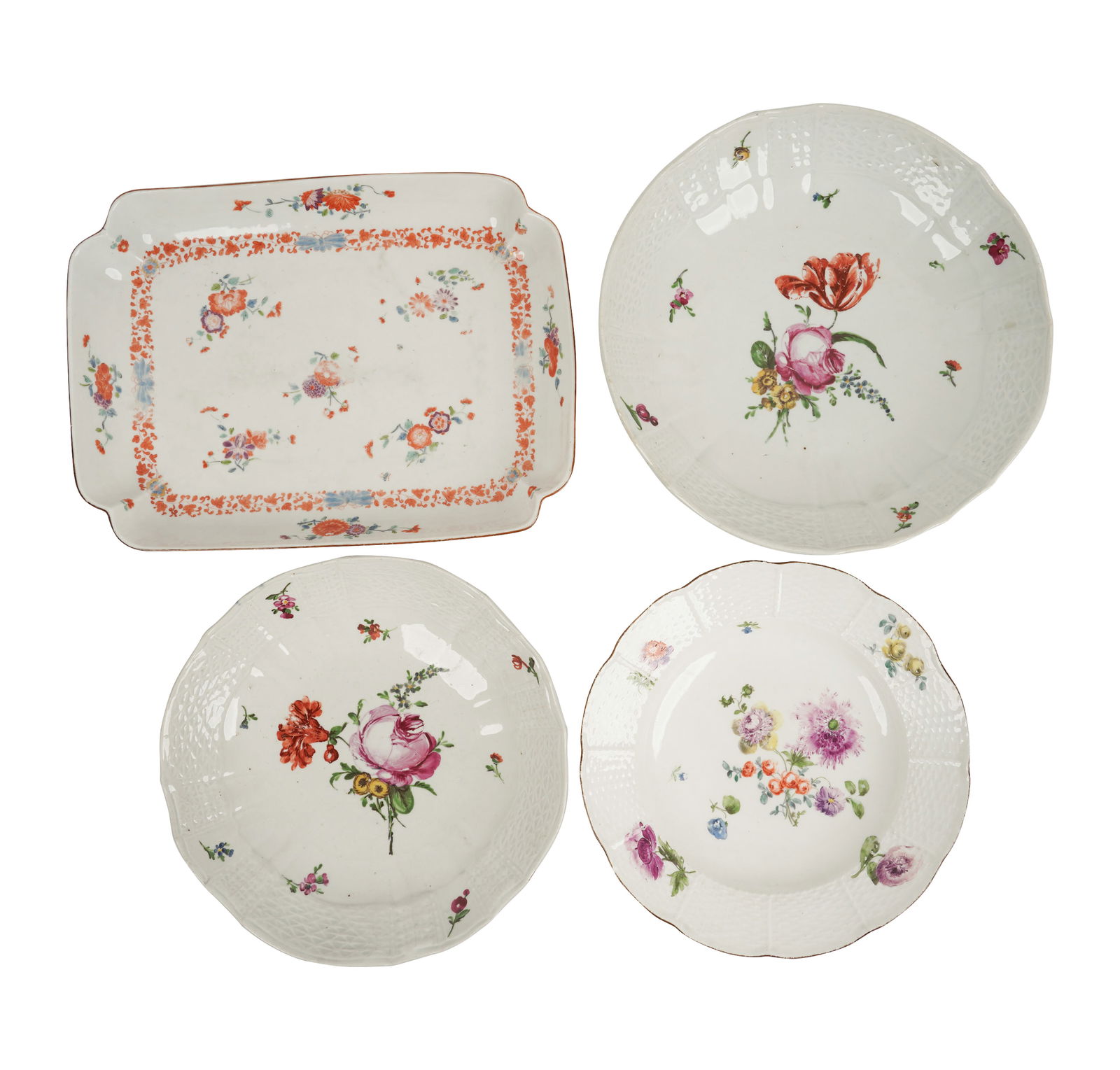 Four German Porcelain Serving Dishes (1 of 11)