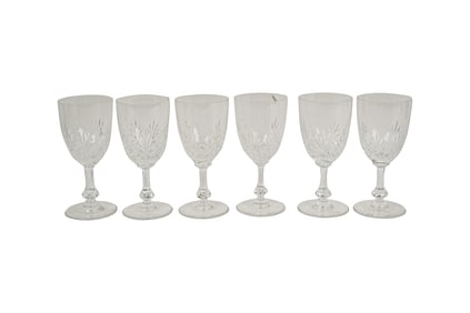 A Set of Twelve Saint Louis Water Goblets