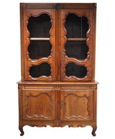 A Louis XV Style Buffet a Deux Corps