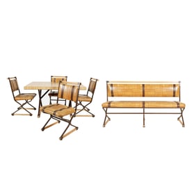 A Vintage Modern Dining Set