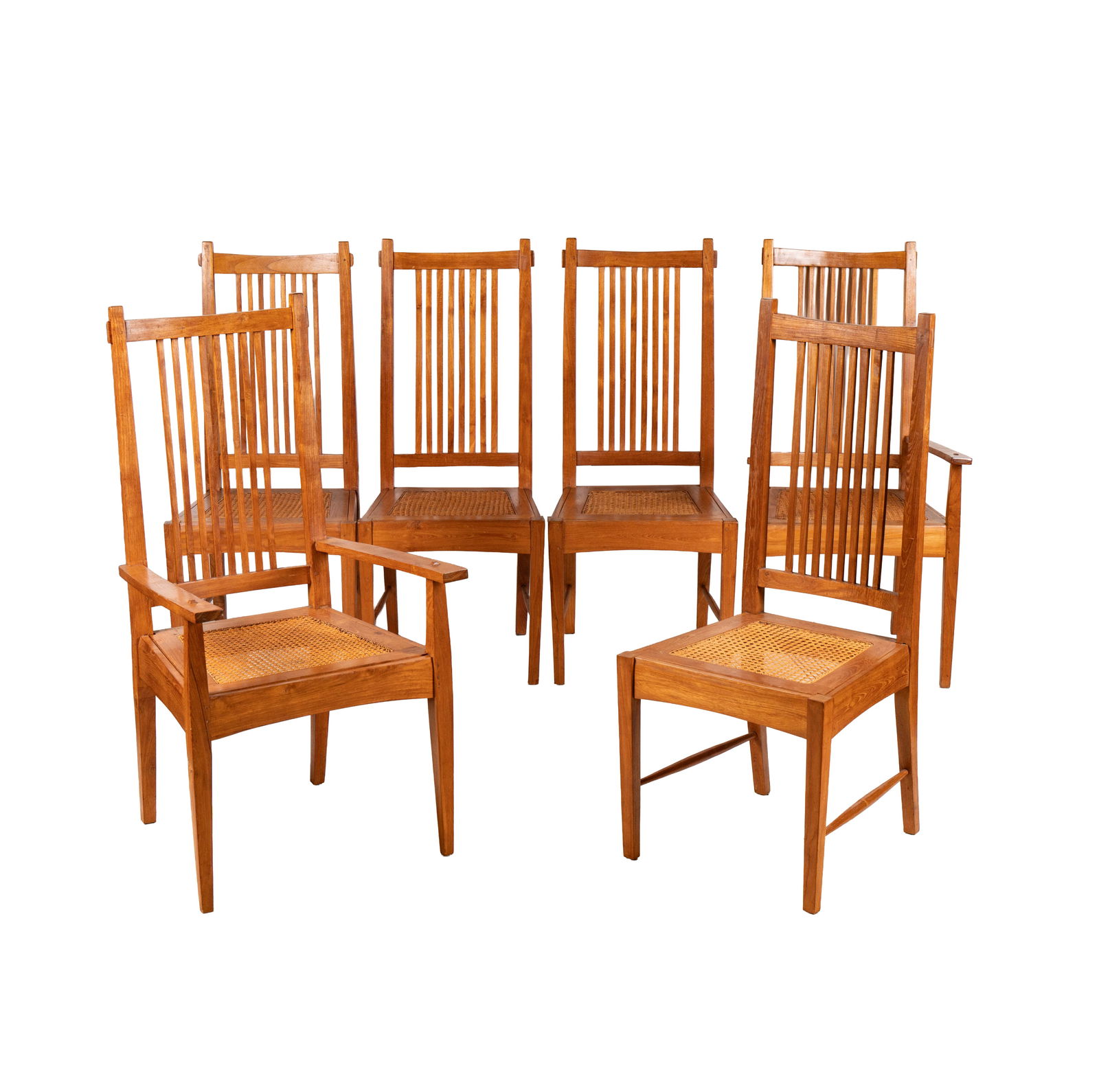 A Set of Six Teak Dining Chairs (1 of 19)