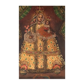 Cuzco School: Madonna and Child