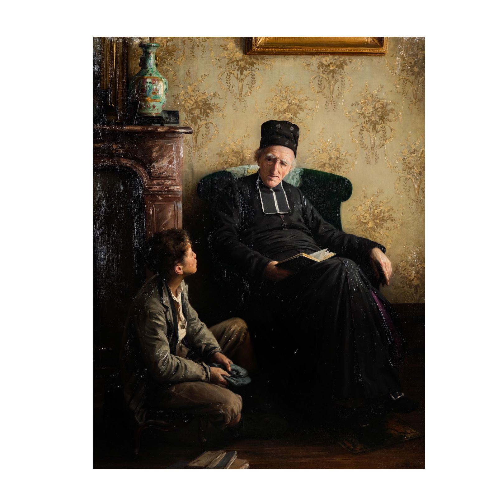 Pascal Blanchard, 1807-1900, Figures in an Interior (1 of 13)