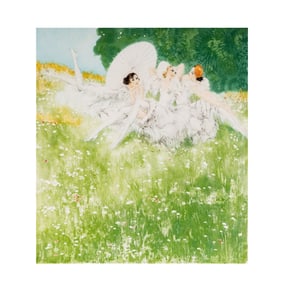 Louis Icart, French/American 1888-1950, Summer Dreams