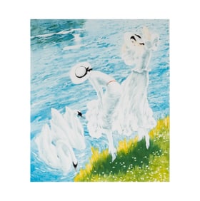 Louis Icart, 1888-1950, Les Cygnes (The Swans)