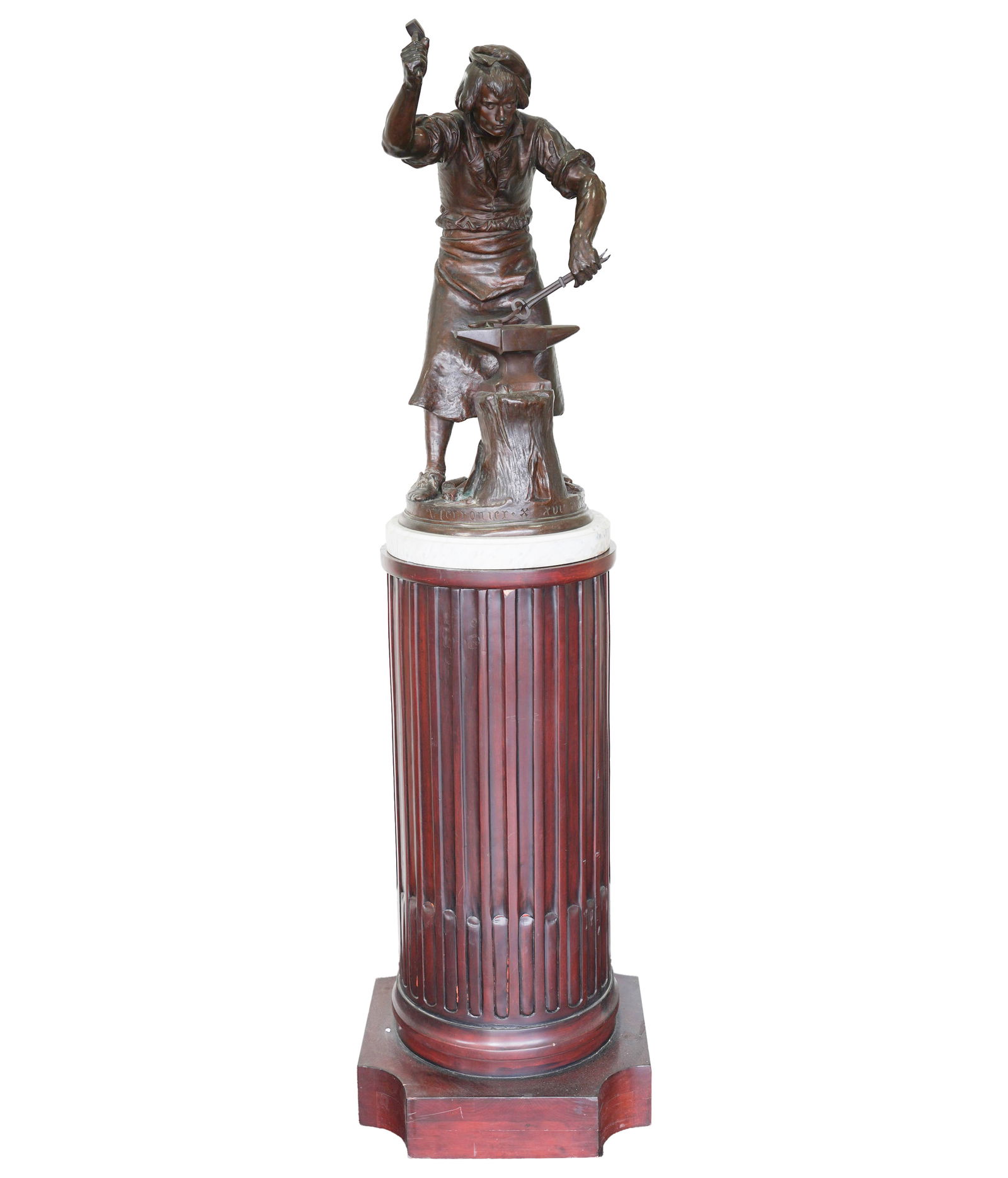 Adrien Etienne Gaudez, 1845-1902, Le Ferronier (The Blacksmith) (1 of 9)