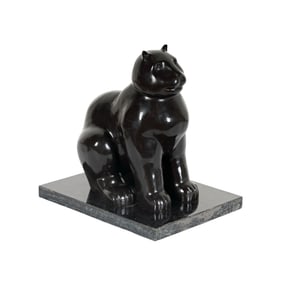 After Fernando Botero, 1932-2023, Cat