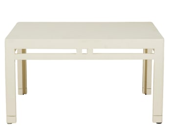A White Lacquered Coffee Table