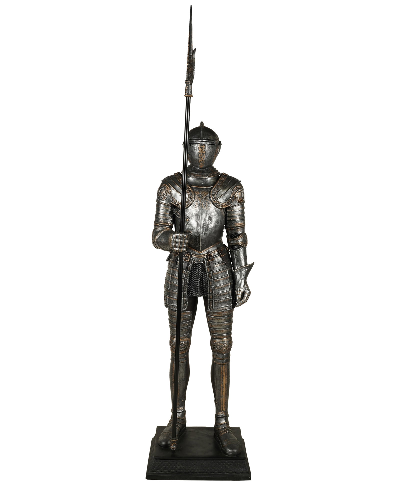 A Resin Suit of Armor: 20th/21st century 72 in. (182.9 cm.) high