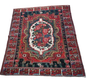 A Persian Rug 5'2" x 6'
