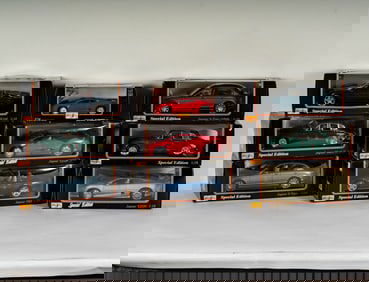 Nine Maisto Special Edition Car Models