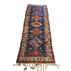 A Persian Runner Rug 10'7' x 3'3"