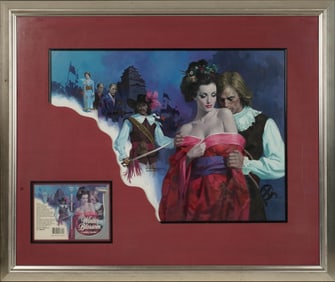 Robert Maguire, 1921-2005, Winter Blossom (Book Cover Illustration)