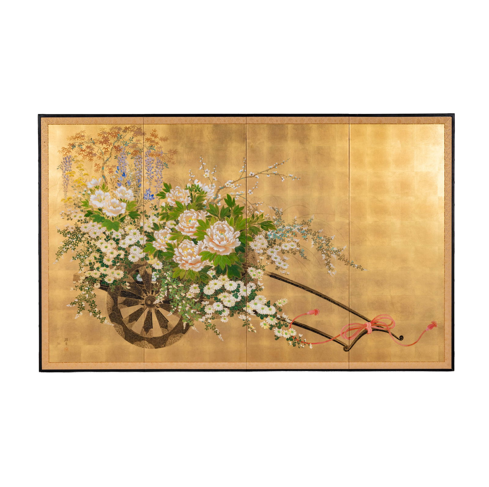 An Asian Four Panel Screen (1 of 12)