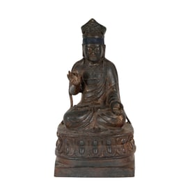 A Chinese Ming-Style Figure of Buddha