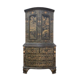 A Chinese Export Lacquer Cabinet