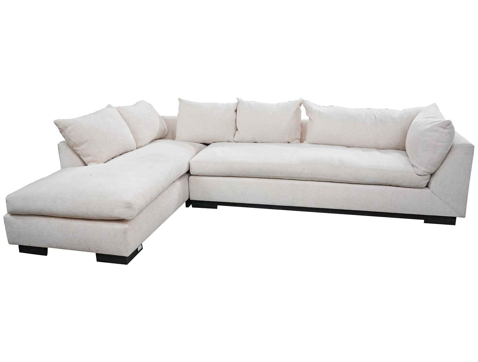 A Kreiss Upholstered Sectional Sofa (1 of 13)