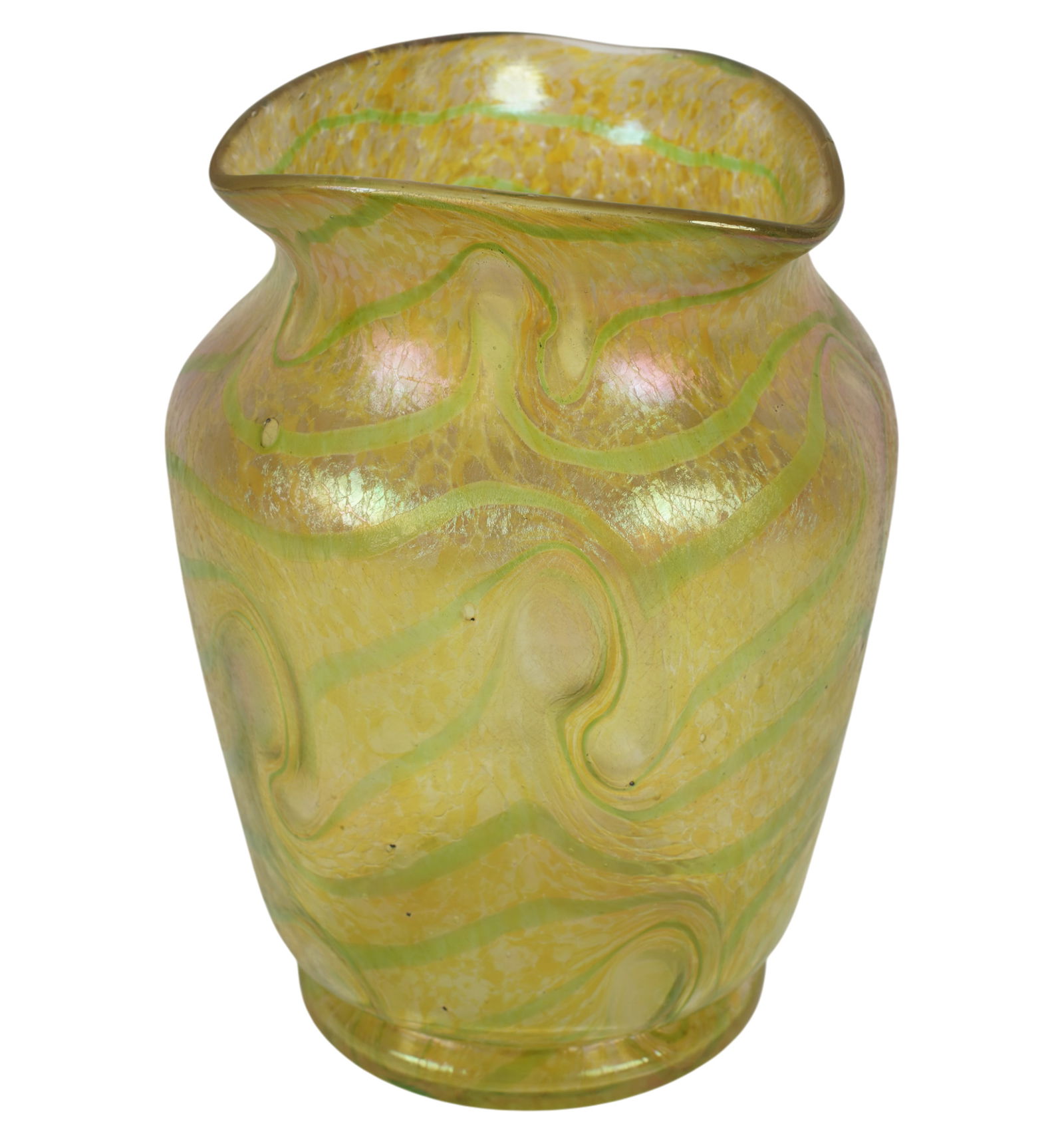 An Iridescent Glass Vase (1 of 7)