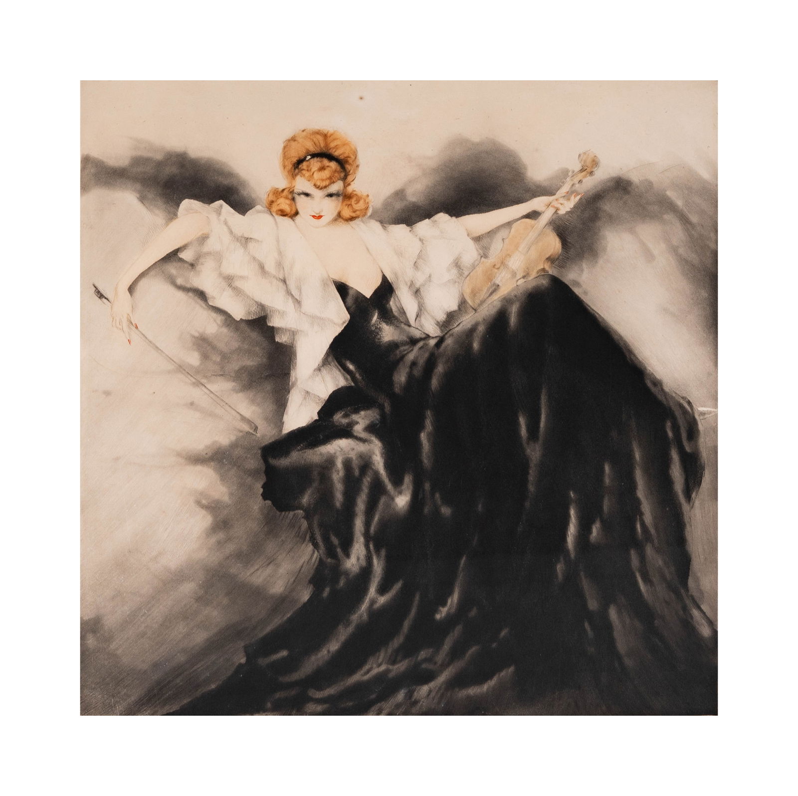 Louis Icart, 1888-1950, Waltz Echoes (1 of 9)