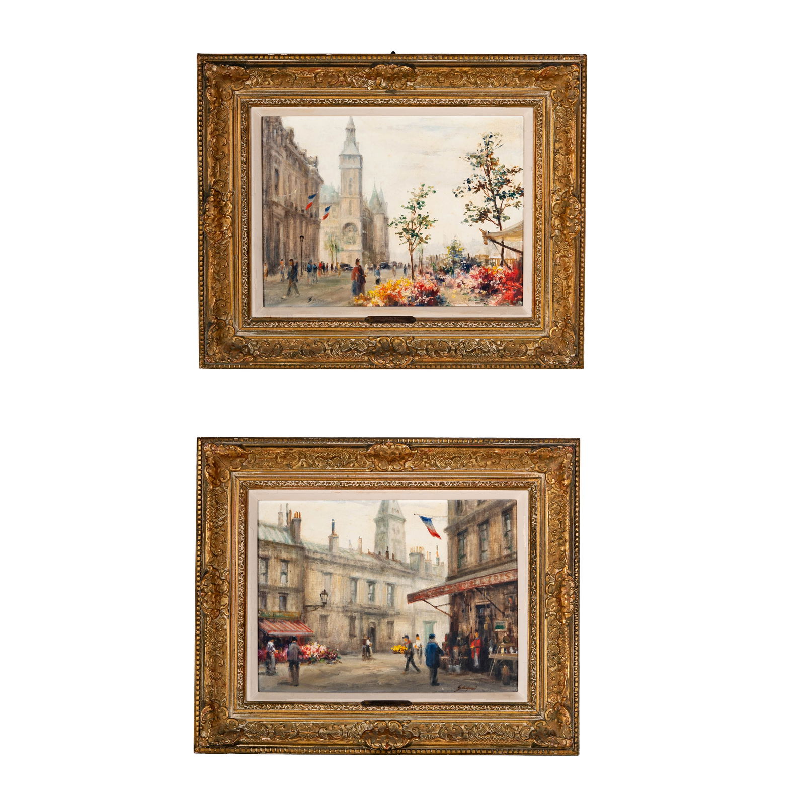 Paul Gagni, 1893-1962, Two Works (Parisian Street Scenes) (1 of 18)