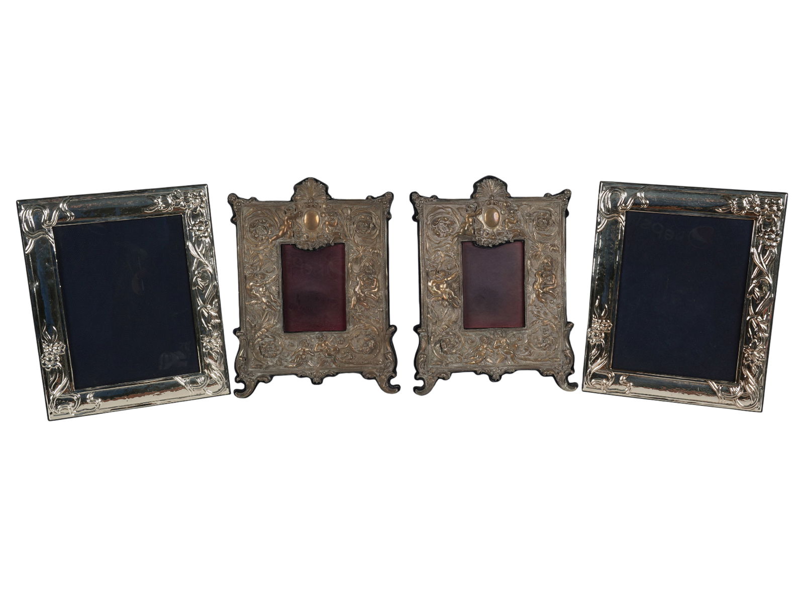 A Pair of Italian Sterling Picture Frames (1 of 9)