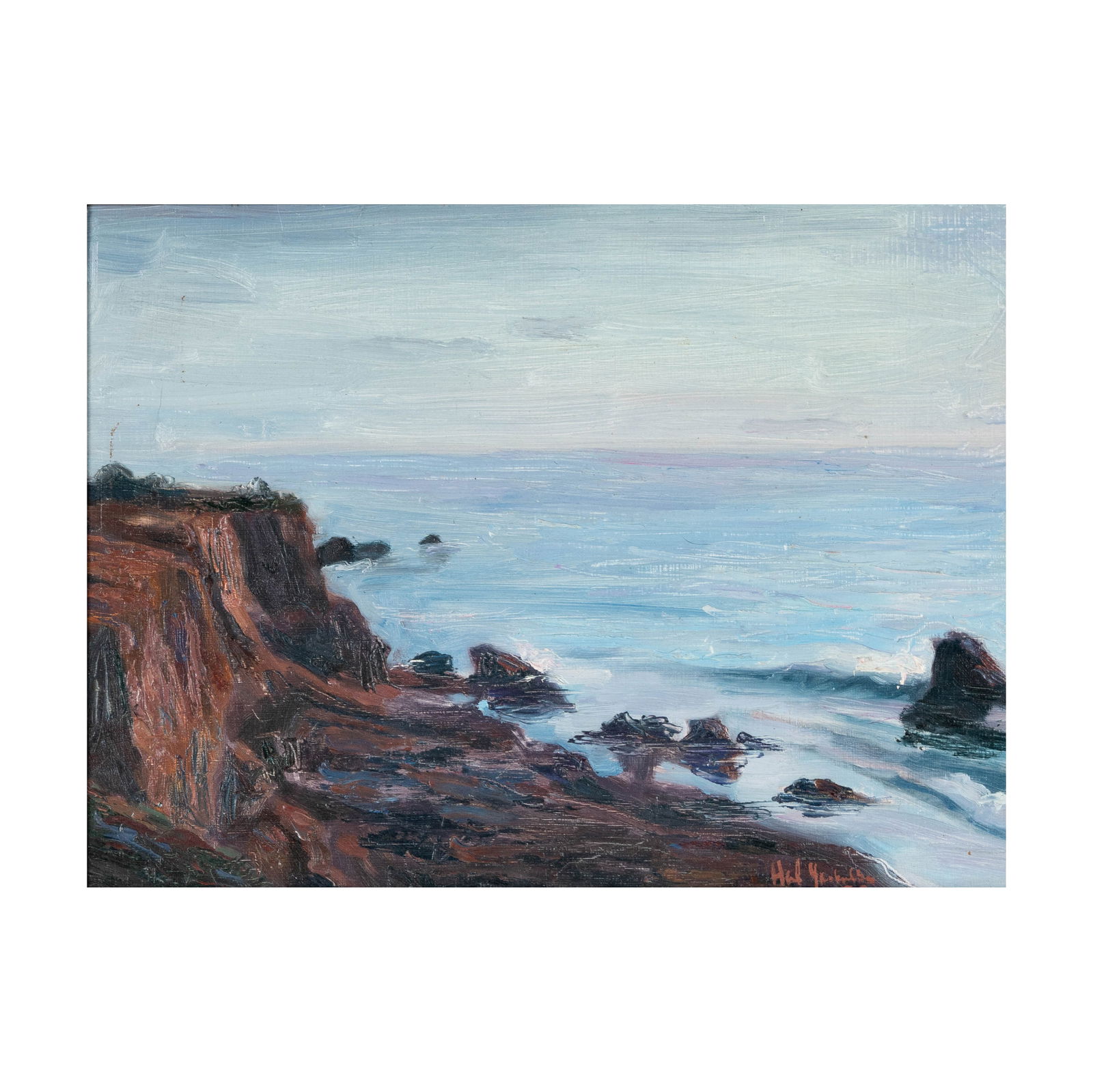 Hal Yaskulka, 20th Century, Coastal Landscape (1 of 9)