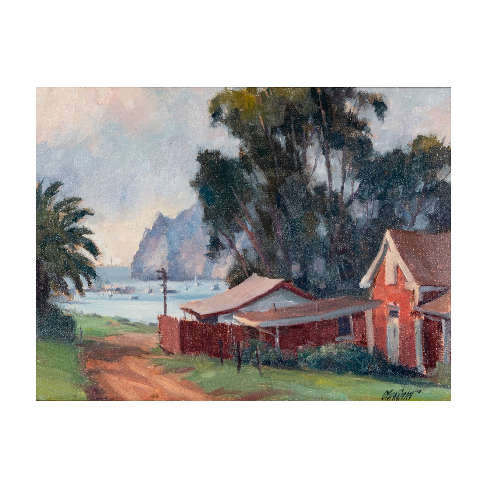 Michael Obermeyer, B.1955, Cat Harbor, Catalina Island (1 of 9)