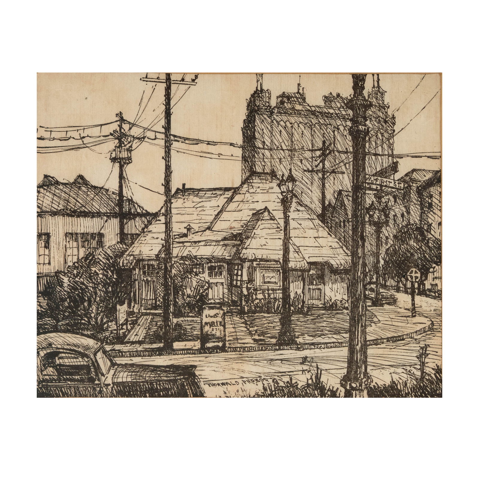 Thorwald Albertel Probst, 1886-1948, Studio Cottage (1 of 11)