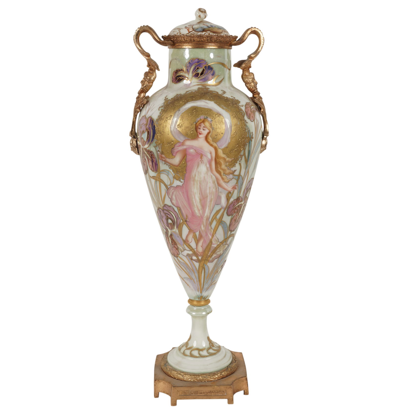 A French Art Nouveau-Style Porcelain Urn (1 of 11)