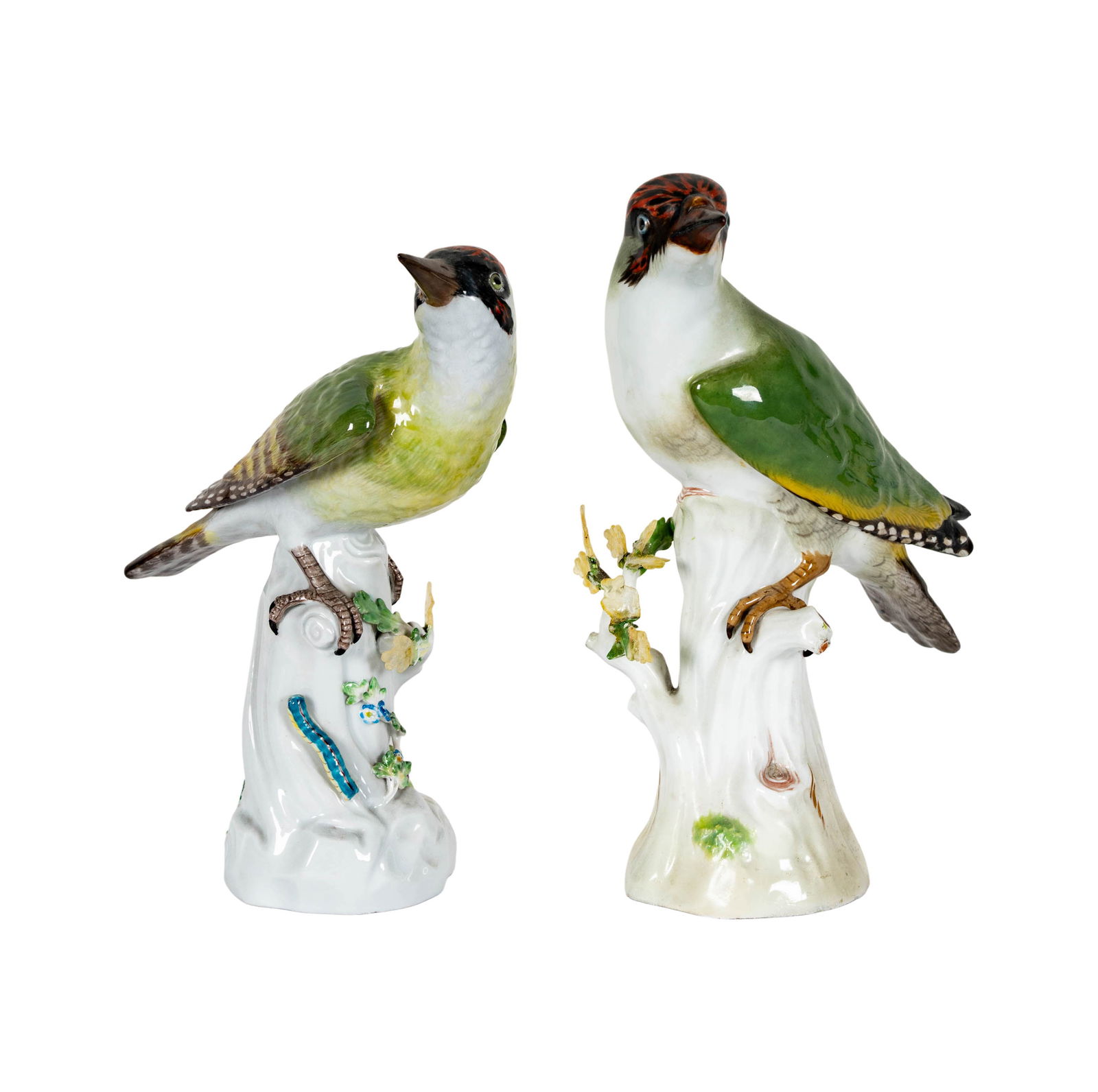 A Pair of Meissen-Style Porcelain Bird Figures (1 of 8)