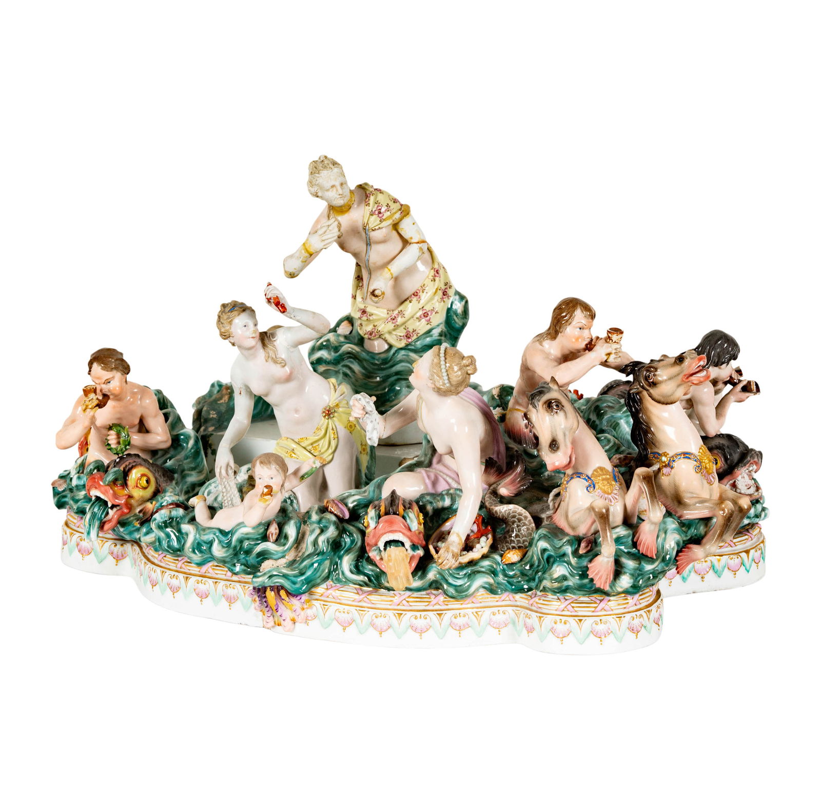 A Meissen-Style Porcelain Mythological Figural Group (1 of 20)