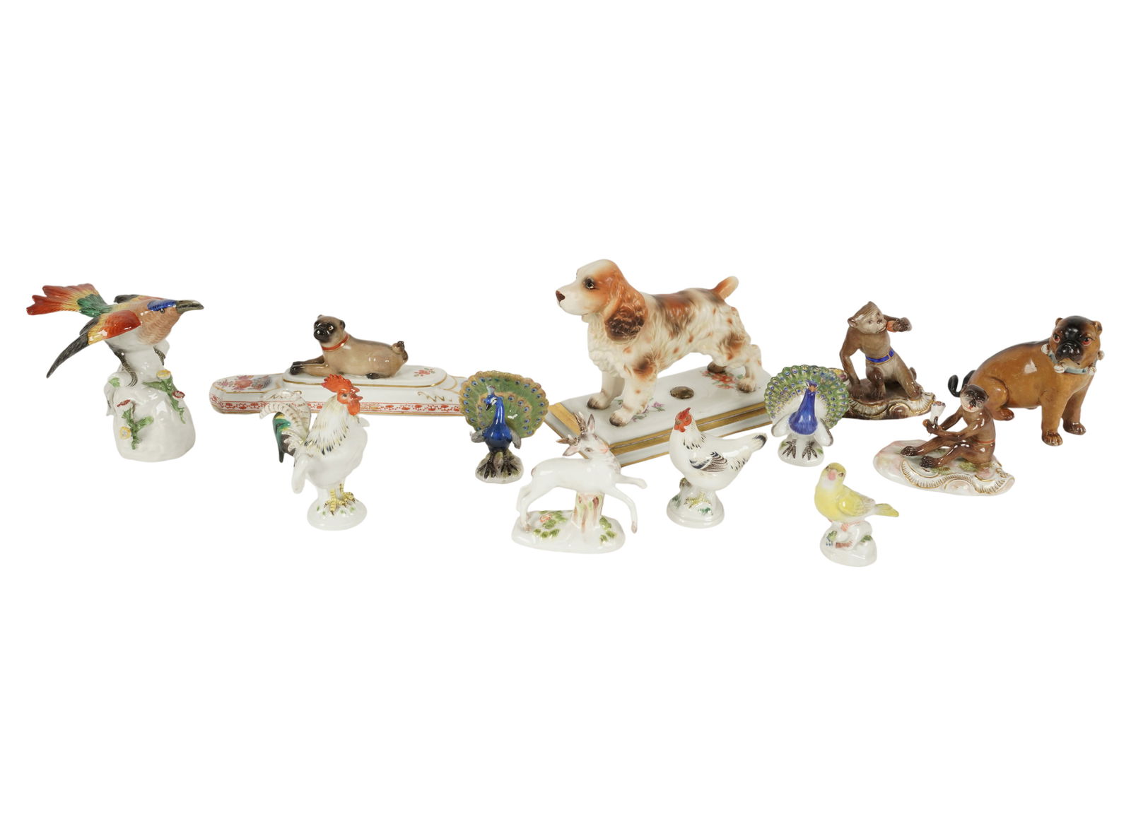 A Group of Porcelain Animal Figures (1 of 13)
