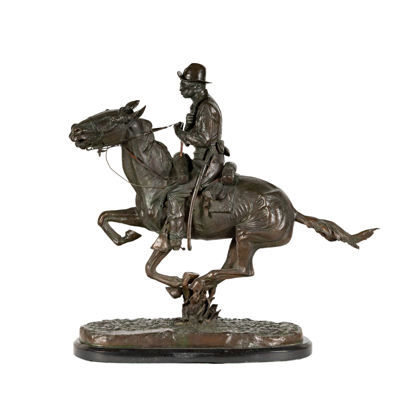 After Frederic Remington, Trooper (1 of 15)