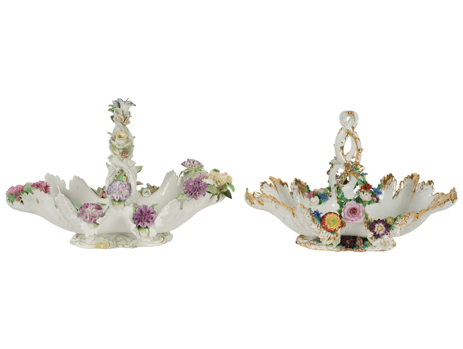 Two Meissen-Style Porcelain Baskets (1 of 14)
